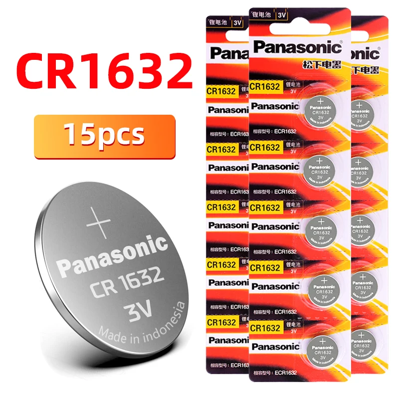 Brand New PANASONIC 15pcs/lot cr1632 ECR1632 DL1632 KCR1632 LM1632 KL1632 clock watch game computer motherboard e-dictionary
Brand New PANASONIC 15pcs/lot cr1632 ECR1632 DL1632 KCR1632 LM1632 KL1632 clock watch game computer motherboard e-dictionary