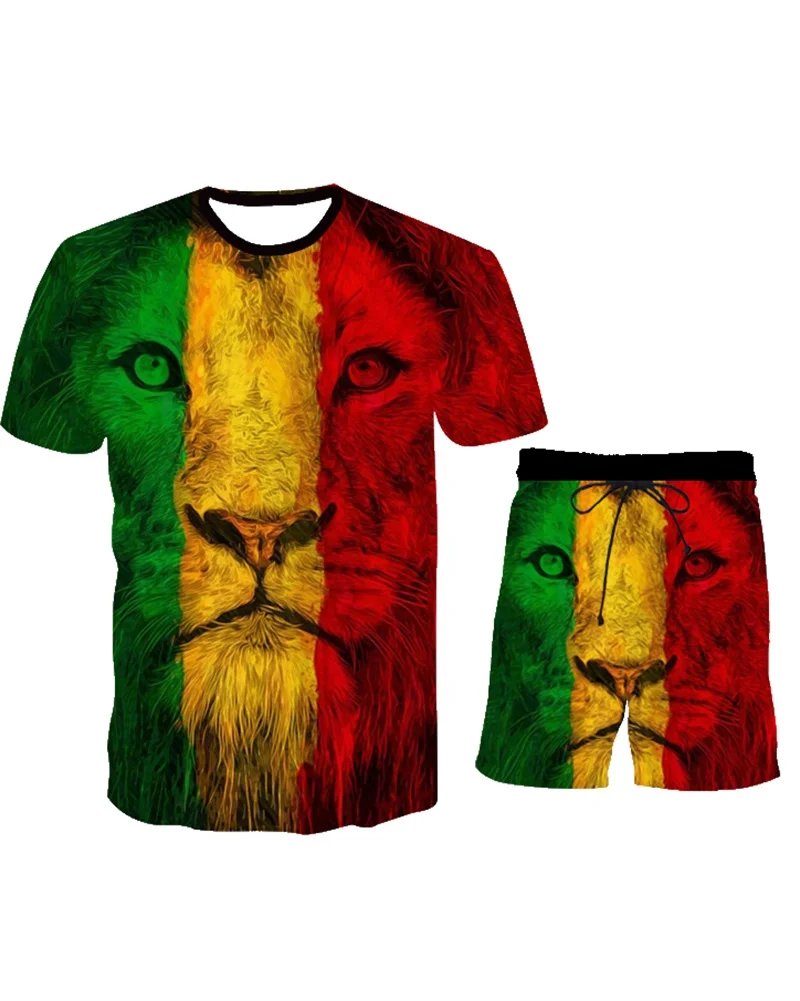2020 Fahion Hot New Men's 3D T shirt Set 3D Print Fashion Fine Pattern Set Clothing Men's Outdoor Leisure Short Sleeve Shorts
2020 Fahion Hot New Men's 3D T shirt Set 3D Print Fashion Fine Pattern Set Clothing Men's Outdoor Leisure Short Sleeve Shorts