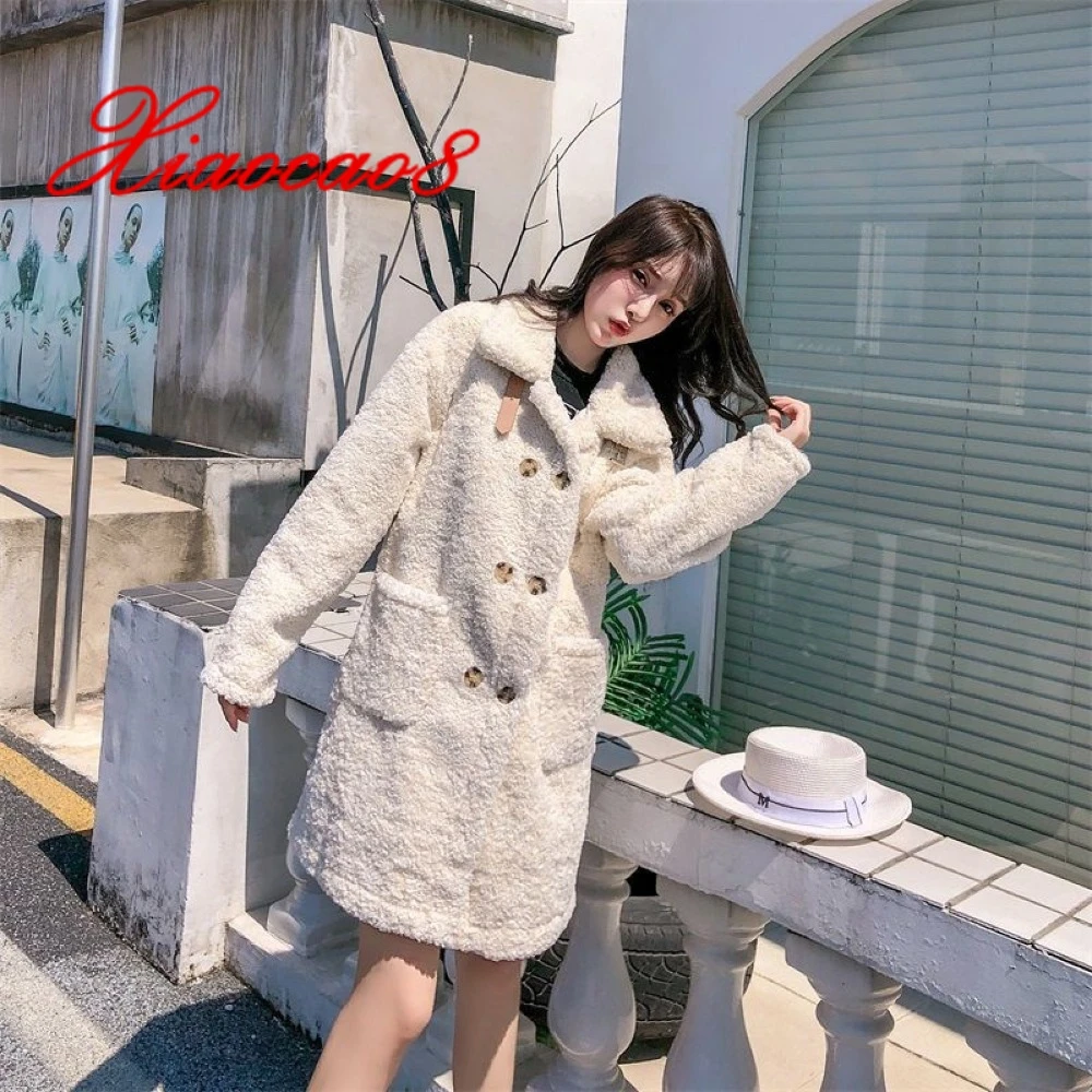 Теплая плотная Длинная зимняя куртка женская 2020 новый жилет с мехом ягненка Одноцветная верхняя одежда размера плюс для женщин куртка Пышн... 
Теплая плотная Длинная зимняя куртка женская 2020 новый жилет с мехом ягненка Одноцветная верхняя одежда размера плюс для женщин куртка Пышн...