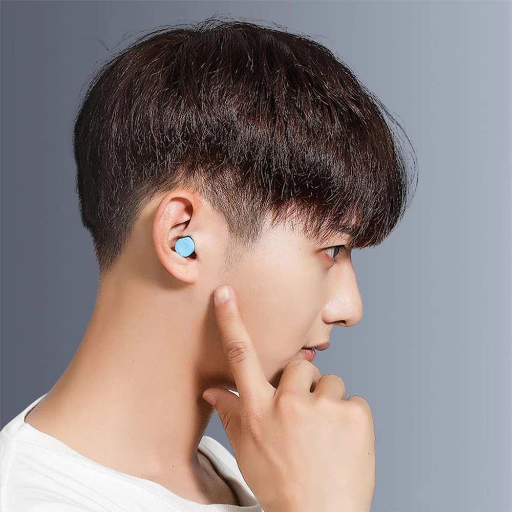 2/5Pairs Sleeping Ear Plugs From Snoring Soft Slow Rebound Sponge Washable Noise Reduction Rate 60% Sound Insulation Earplugs
2/5Pairs Sleeping Ear Plugs From Snoring Soft Slow Rebound Sponge Washable Noise Reduction Rate 60% Sound Insulation Earplugs