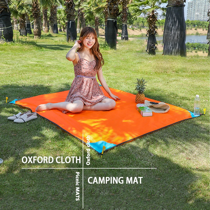 Portable Pocket Beach Mat Anti Sand Beach Cover Waterproof Camping Picnic Mat Anti Sand Beach Towel Outdoor Folding Travel Mats
Portable Pocket Beach Mat Anti Sand Beach Cover Waterproof Camping Picnic Mat Anti Sand Beach Towel Outdoor Folding Travel Mats