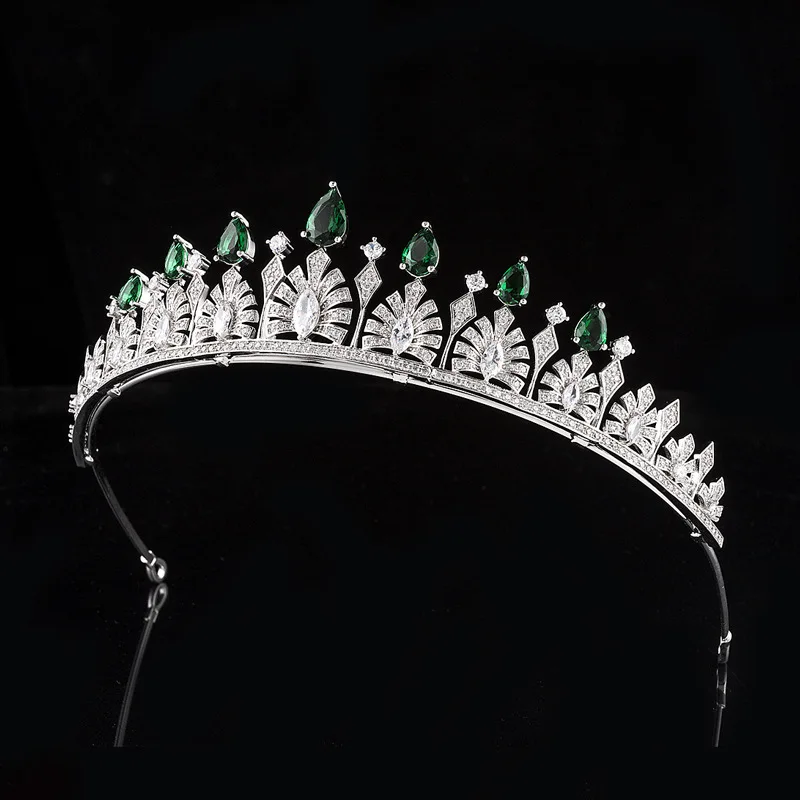

Ymor Bling Universe Miss Crown свадебный головной убор с кристаллами аксессуары для волос Серебряный Тибетский браслет