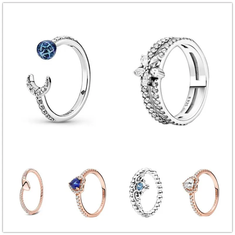 925 Sterling Silver Rose Sparkling Elevated Heart Ring For Women Wedding Party pandora Jewelry
925 Sterling Silver Rose Sparkling Elevated Heart Ring For Women Wedding Party pandora Jewelry