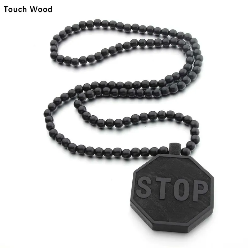 Wooden necklace jewelry / Traffic light sign laser engraving STOP / Wholesale dropshipping
Wooden necklace jewelry / Traffic light sign laser engraving STOP / Wholesale dropshipping