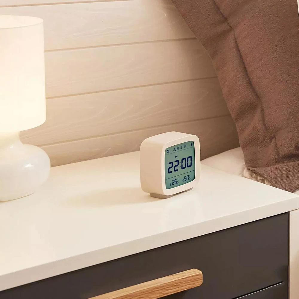 Цифровой термометр Xiaomi ClearGrass 3 в 1 детский будильник с Bluetooth мониторинг