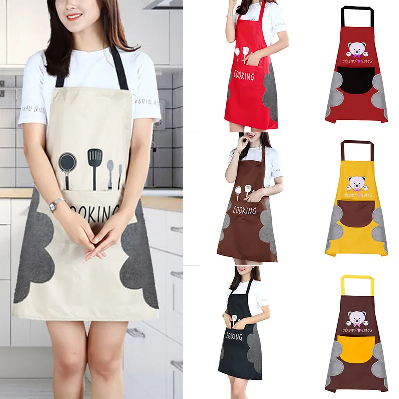 Erasable Hand Waterproof Apron Kitchen Oil and Dirt Antifouling Cartoon Halter Apron AUG889
Erasable Hand Waterproof Apron Kitchen Oil and Dirt Antifouling Cartoon Halter Apron AUG889