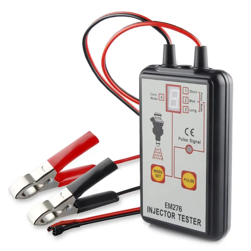 Injector Tester EM276 Fuel System Scan Tool Injector Analyzer With 4 Pulse Modes 
Injector Tester EM276 Fuel System Scan Tool Injector Analyzer With 4 Pulse Modes