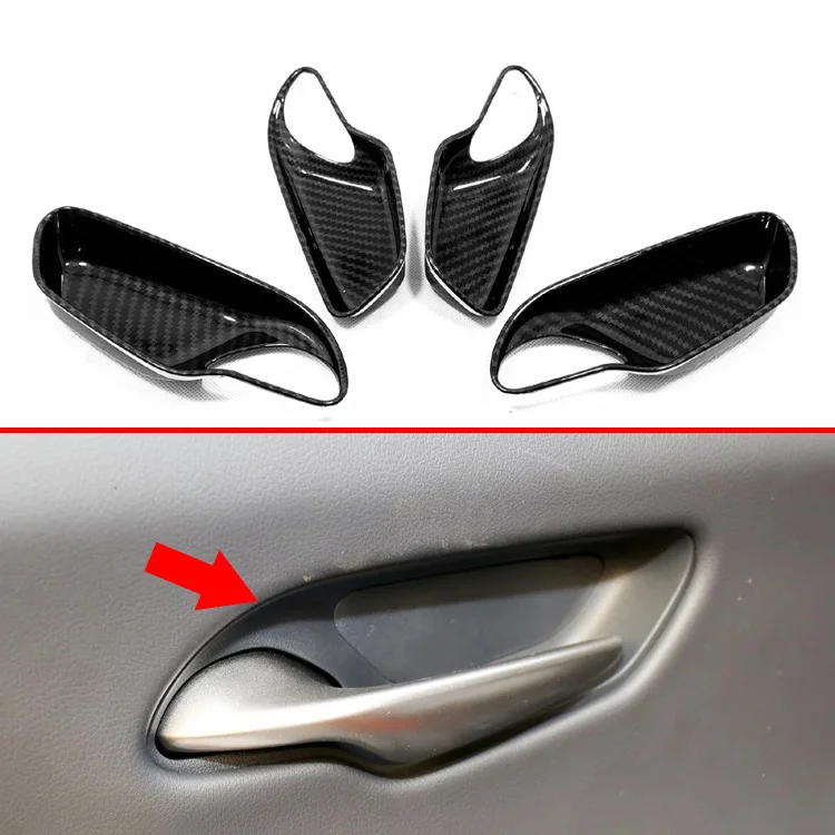 Для Lexus UX200 250H 260H 2019 2020 ABS крышка внутренней дверной ручки Catch Bowl, отделка, вставка, рамка, украшение 
Для Lexus UX200 250H 260H 2019 2020 ABS крышка внутренней дверной ручки Catch Bowl, отделка, вставка, рамка, украшение