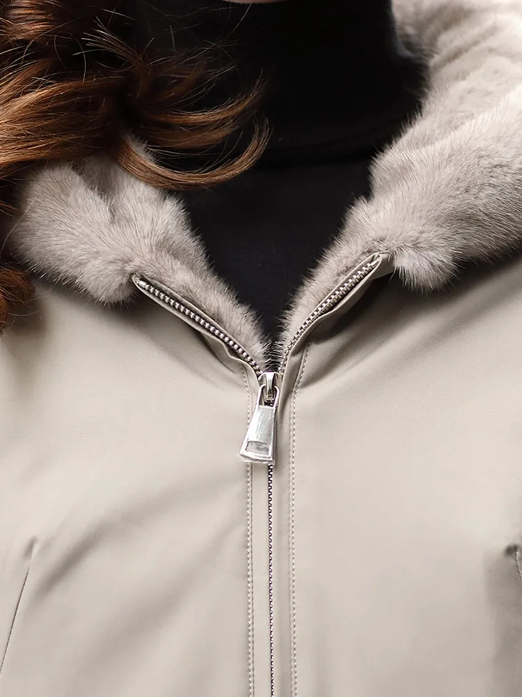 JCHB 2021 new minimalist fashion mink fur hooded coat mink overcome Women's winter
JCHB 2021 new minimalist fashion mink fur hooded coat mink overcome Women's winter