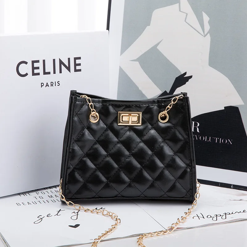 Fashionable Urban Rhombus Texture Lock Bag Multi-color Simple Casual Mobile Phone Bag Golden Chain Easy To Carry Shoulder Bag
Fashionable Urban Rhombus Texture Lock Bag Multi-color Simple Casual Mobile Phone Bag Golden Chain Easy To Carry Shoulder Bag