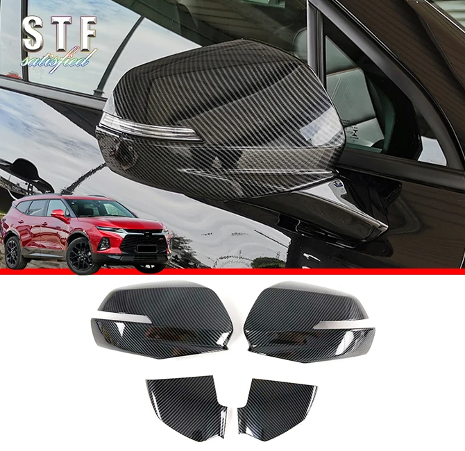Carbon Fiber Style Car Accessories Side Mirror Cover Trim Rear View Cap Overlay Molding Garnish For Chevrolet Blazer 2019 2020
Carbon Fiber Style Car Accessories Side Mirror Cover Trim Rear View Cap Overlay Molding Garnish For Chevrolet Blazer 2019 2020