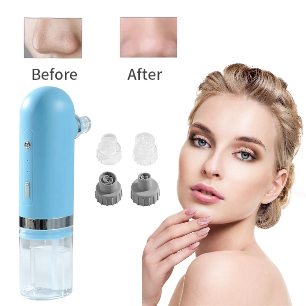 Home Small Bubble Blackhead Remover Water Cycle Pore Acne Pimple Removal Vacuum Suction Beauty Facial Cleaner Tool
Home Small Bubble Blackhead Remover Water Cycle Pore Acne Pimple Removal Vacuum Suction Beauty Facial Cleaner Tool