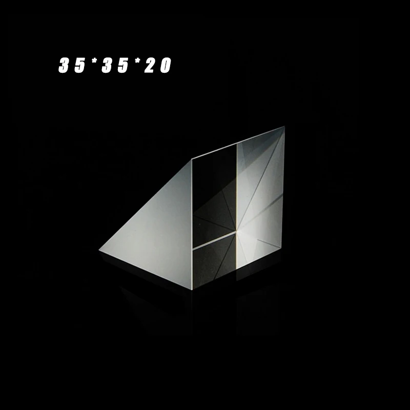 Right Angle Prism Optical Glass K9 35*35*20mm 90 Degree Internal reflection prism
Right Angle Prism Optical Glass K9 35*35*20mm 90 Degree Internal reflection prism
