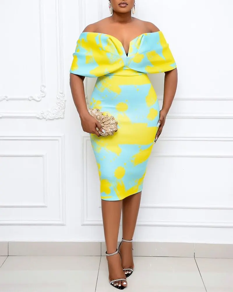 Women Bodycon Dress V Neck Sexy Dew Shoulder Party Clubwear Package Hip Evening Clubwear Night Date Out Female Summer Robes New
Women Bodycon Dress V Neck Sexy Dew Shoulder Party Clubwear Package Hip Evening Clubwear Night Date Out Female Summer Robes New