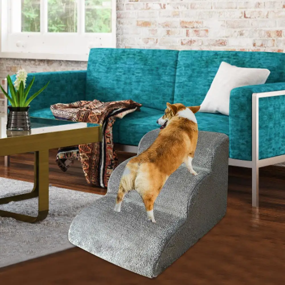 Pet Dog Stairs Pet 3 Steps Stairs For Large Dog Cat Pet Ramp Ladder Anti-slip Removable Dogs Bed Stairs Pet Dog Supplies
Pet Dog Stairs Pet 3 Steps Stairs For Large Dog Cat Pet Ramp Ladder Anti-slip Removable Dogs Bed Stairs Pet Dog Supplies