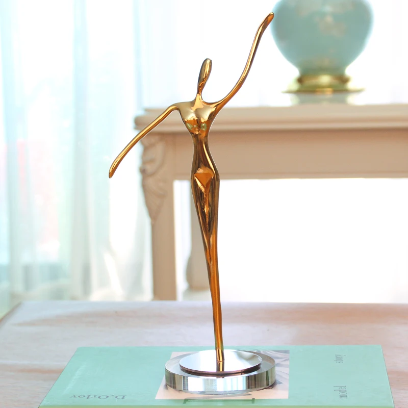 Modern Luxury Ornaments Decoration Ballet Figurine Copper Crafts Living Room Accessories Dodatki Do Pokoju Nordic Decor AC50HC
Modern Luxury Ornaments Decoration Ballet Figurine Copper Crafts Living Room Accessories Dodatki Do Pokoju Nordic Decor AC50HC