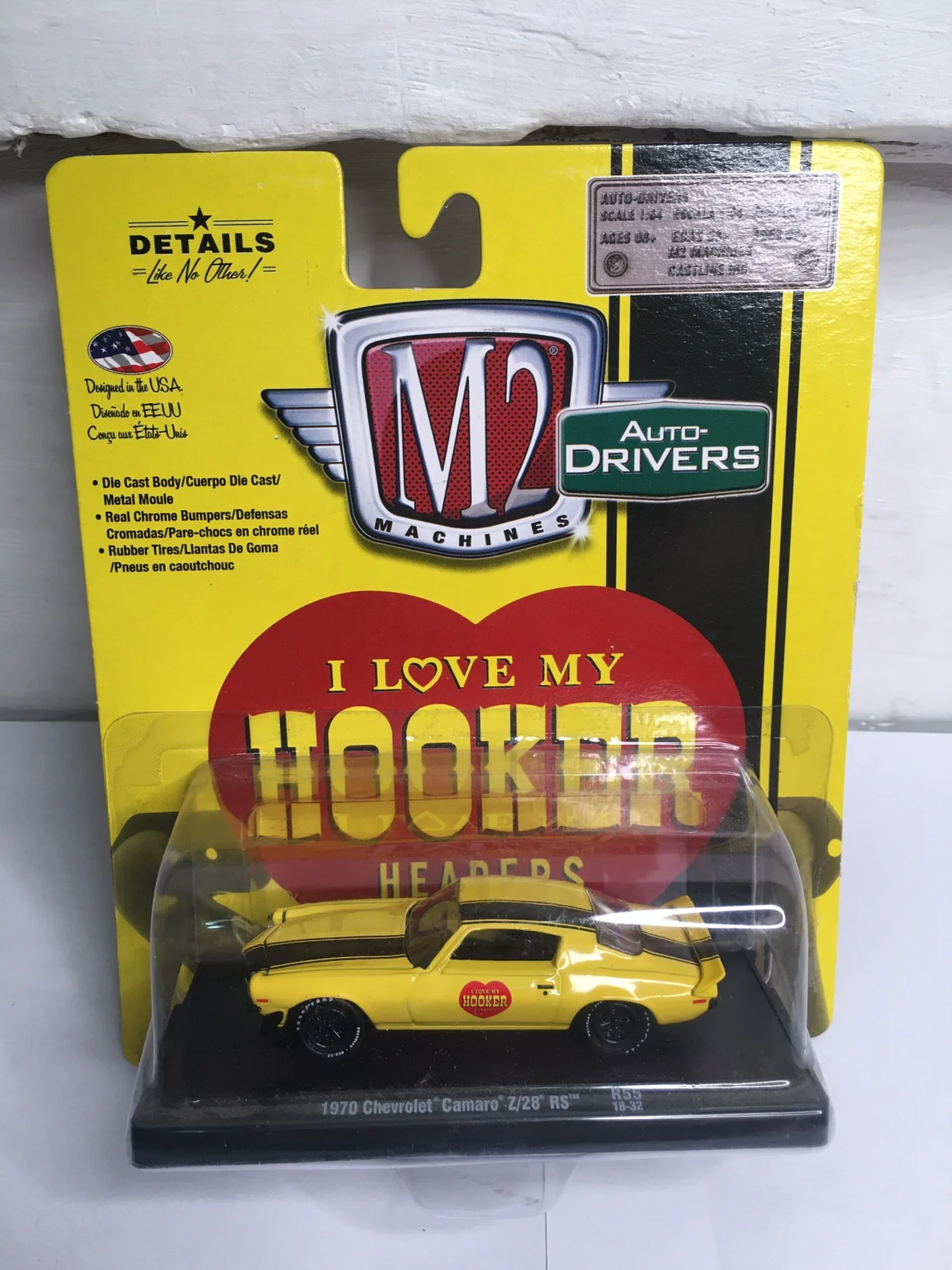 Коллекция литая под давлением модель автомобиля из сплава M2 1/64 1970 Chevrolet Camaro, детские игрушки
Коллекция литая под давлением модель автомобиля из сплава M2 1/64 1970 Chevrolet Camaro, детские игрушки