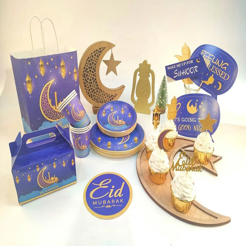 2022 Eid Mubarak Banner Tableware Aid Mubarak Kareem Mubarak Muslim Islamic Festival Party Ramdan Decor Eid al-Fitr Party Supply
2022 Eid Mubarak Banner Tableware Aid Mubarak Kareem Mubarak Muslim Islamic Festival Party Ramdan Decor Eid al-Fitr Party Supply