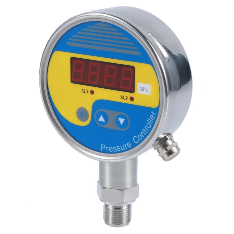 60MPa Isolation Diaphragm Piezoresistive Pressure Switch Controller With Digital Display
60MPa Isolation Diaphragm Piezoresistive Pressure Switch Controller With Digital Display