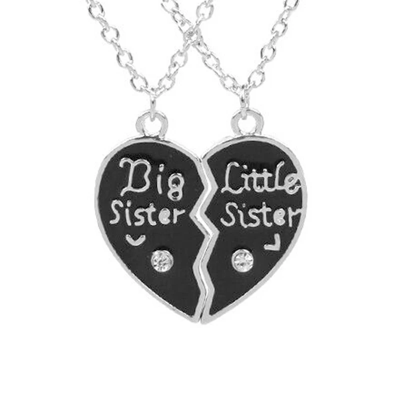 2 Piece Set Of Broken Heart Shaped Rhinestone Pendant Necklace Forever Best Friend Best Sister Big Sister Sister Jewelry Gift
2 Piece Set Of Broken Heart Shaped Rhinestone Pendant Necklace Forever Best Friend Best Sister Big Sister Sister Jewelry Gift
