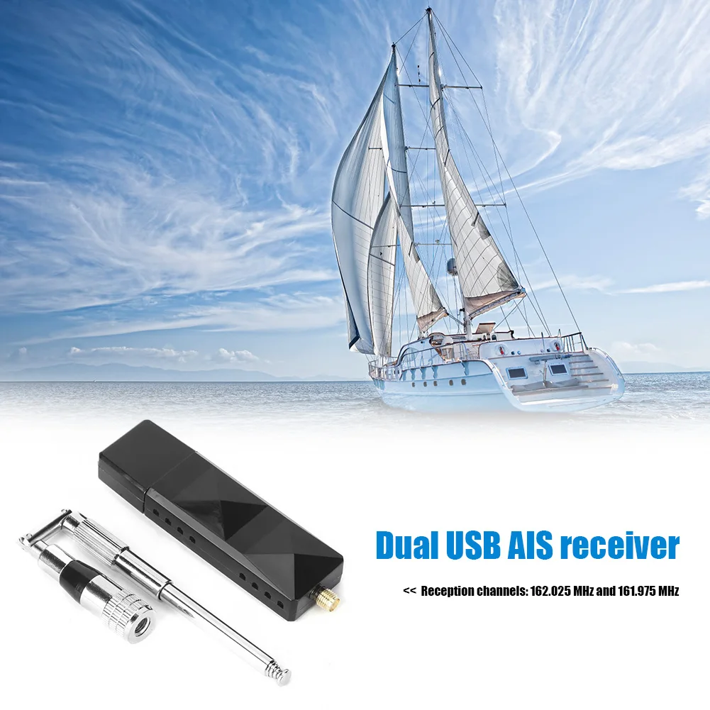 AR-10 Extension Antenna Ship Boat Marine GPS Dual Channel AIS Receiver USB Dongle Output Portable External Antenna for Laptop
AR-10 Extension Antenna Ship Boat Marine GPS Dual Channel AIS Receiver USB Dongle Output Portable External Antenna for Laptop