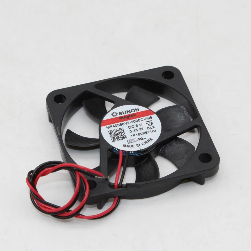 New original SUNON Jianquan MF40060V2-1000C-A99 4006 5V 0.45W 4CM ultra-thin DC fan
New original SUNON Jianquan MF40060V2-1000C-A99 4006 5V 0.45W 4CM ultra-thin DC fan