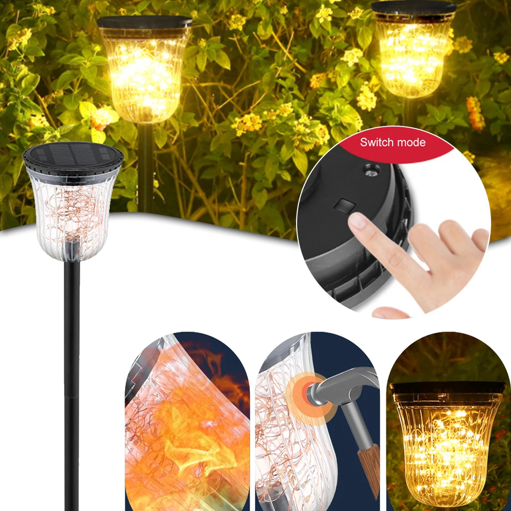 Outdoor Solar Lights Waterproof Garden LED Light with 3 Lighting Modes for Garden Lawn Pathway Decoration
Outdoor Solar Lights Waterproof Garden LED Light with 3 Lighting Modes for Garden Lawn Pathway Decoration