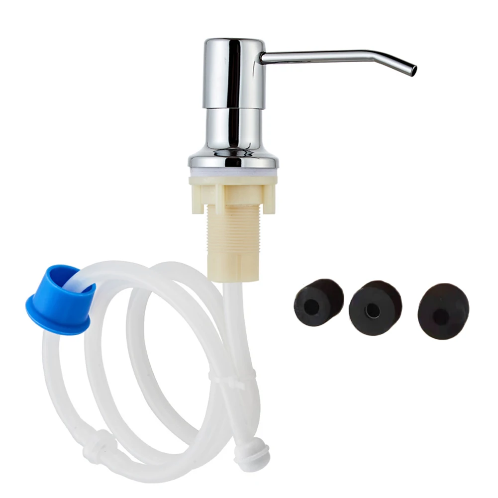Replacement Parts Press Practical Bathroom Easy Install For Sink Modern Pump Head Home Kitchen Soap Dispenser Stainless Steel
Replacement Parts Press Practical Bathroom Easy Install For Sink Modern Pump Head Home Kitchen Soap Dispenser Stainless Steel