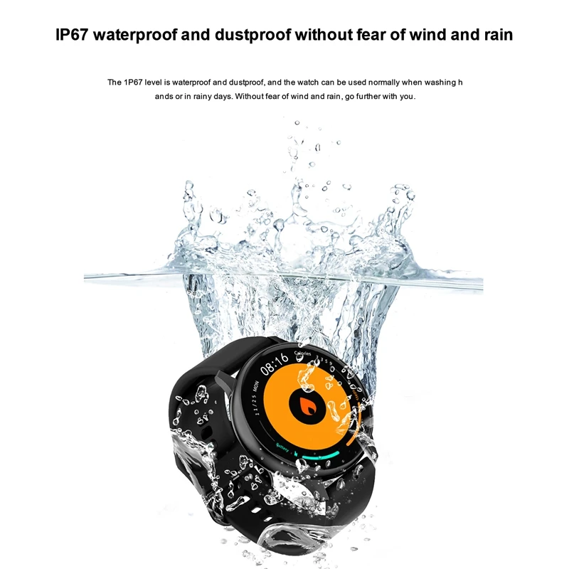 DT88Pro Smartwatch Full Sn Press Smart Watch Bluetooth Music Control, Sports Waterproof Fitness Tracker
DT88Pro Smartwatch Full Sn Press Smart Watch Bluetooth Music Control, Sports Waterproof Fitness Tracker