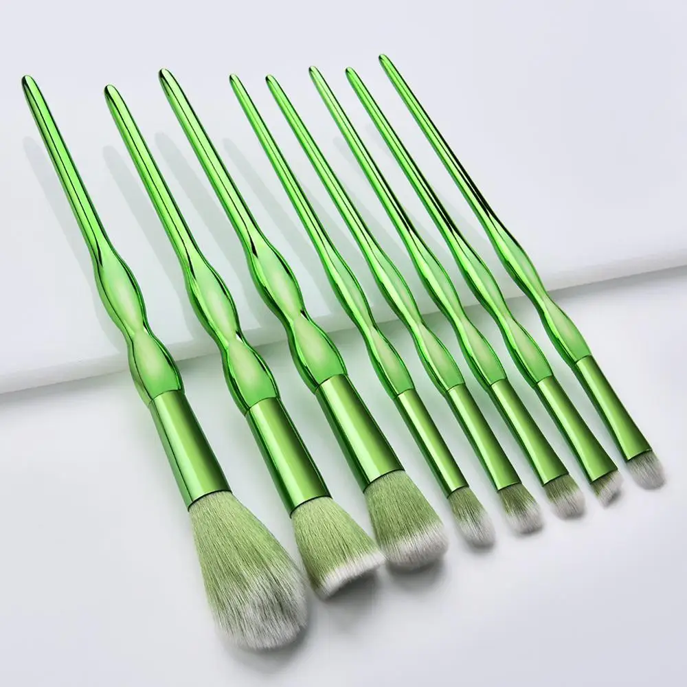 7/8 Pcs Makeup Brush Kit Green Handle Nylon Brush Hair Cosmetic Tools Kit Professional Makeup Tools Beauty Tools
7/8 Pcs Makeup Brush Kit Green Handle Nylon Brush Hair Cosmetic Tools Kit Professional Makeup Tools Beauty Tools