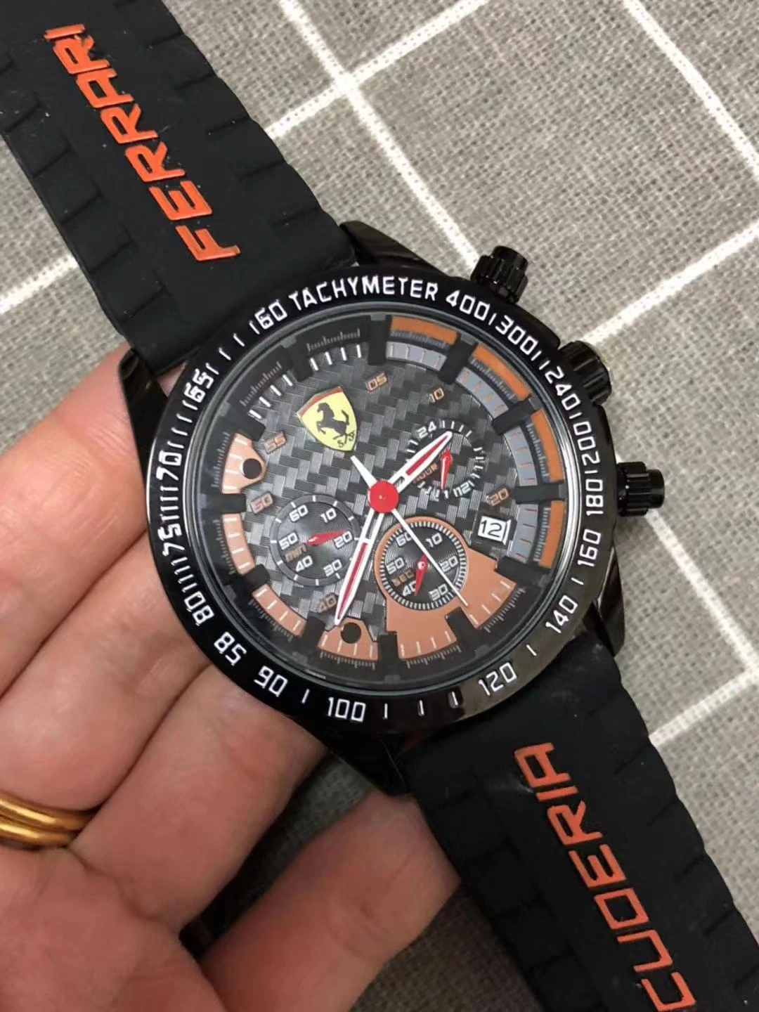 Ferrari Fashion youth personality sports car watch personality watch running cool Watch
Ferrari Fashion youth personality sports car watch personality watch running cool Watch