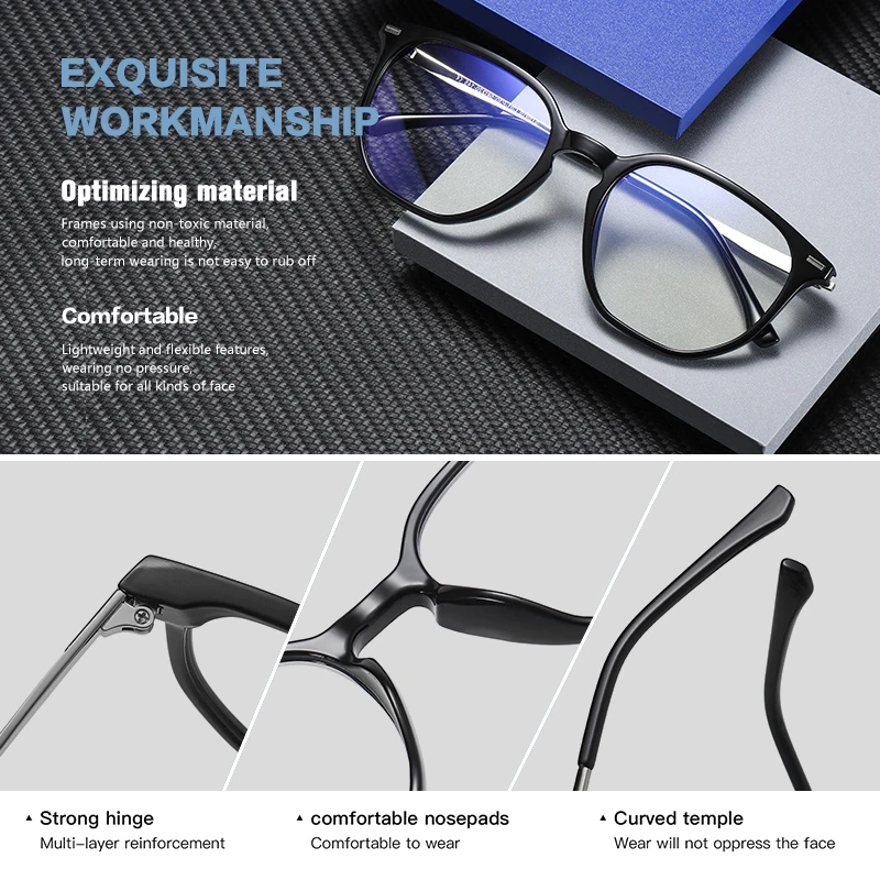 Round Anti-blue light Glasses Men Women Alloy Temple Optical Glasses Frame Fashion Computer Eyewear Myopia Spectacles
Round Anti-blue light Glasses Men Women Alloy Temple Optical Glasses Frame Fashion Computer Eyewear Myopia Spectacles