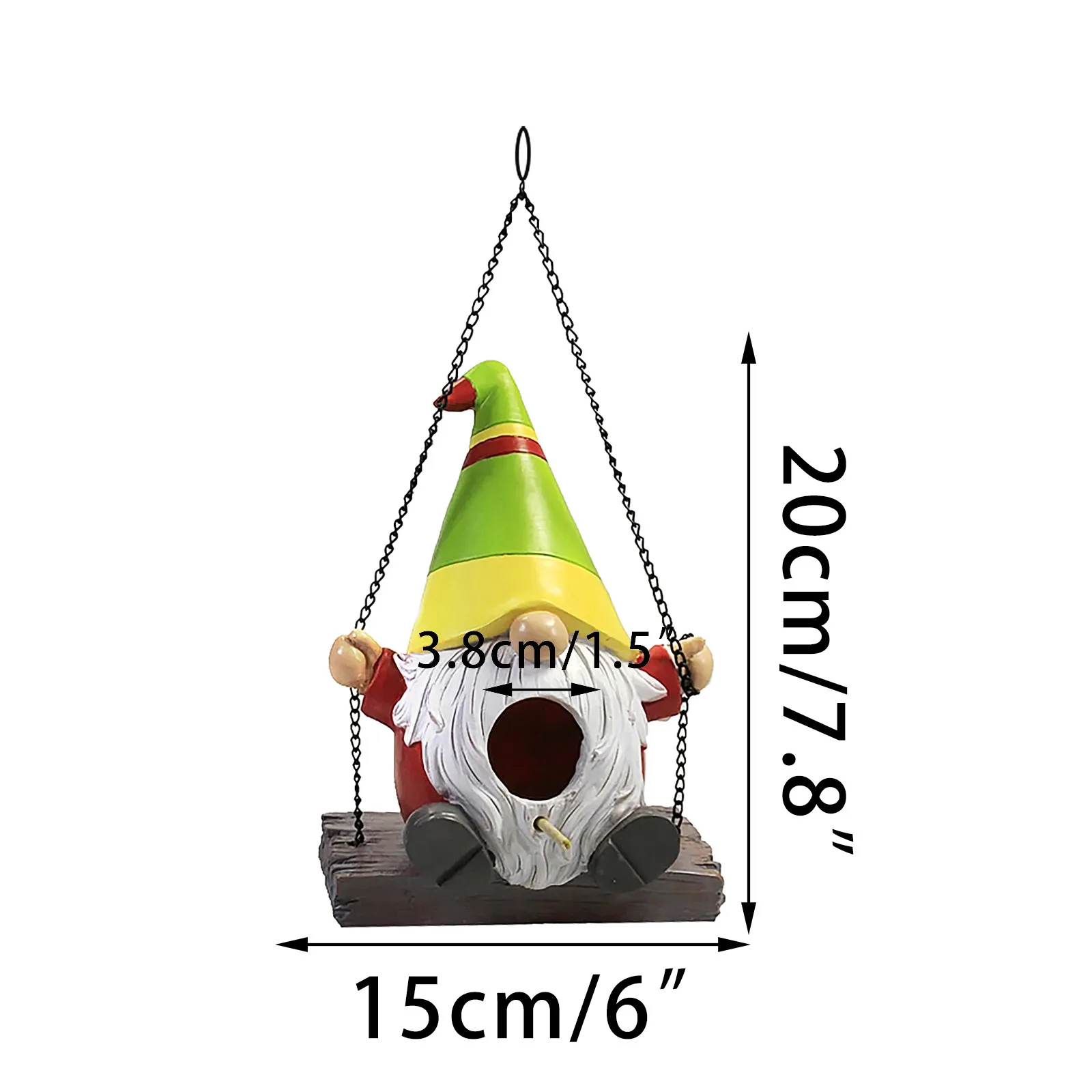 New Garden Goblin Bird House Artificial Outdoor Bird House Hanging Bird House Garden Decoration Outdoor tuin decoratie outdoor
New Garden Goblin Bird House Artificial Outdoor Bird House Hanging Bird House Garden Decoration Outdoor tuin decoratie outdoor