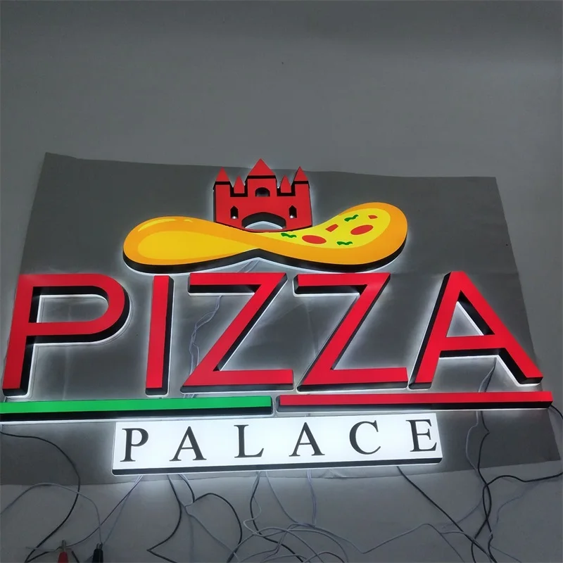Custom led PIZZA sign 3D led acrylic advertising neon PIZZA signs indoor wall signage
Custom led PIZZA sign 3D led acrylic advertising neon PIZZA signs indoor wall signage