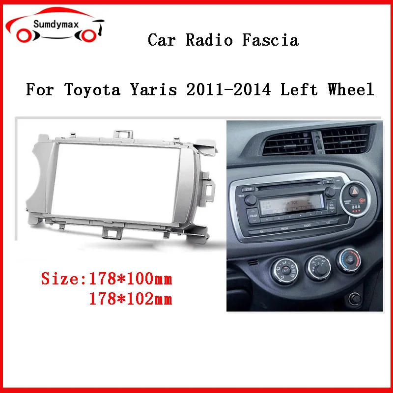 Автомагнитола 2 DIN, радио, DVD-плеер, рамка, панель обшивки для Toyota yaris Vios 2011-2014, левое вождение
Автомагнитола 2 DIN, радио, DVD-плеер, рамка, панель обшивки для Toyota yaris Vios 2011-2014, левое вождение
