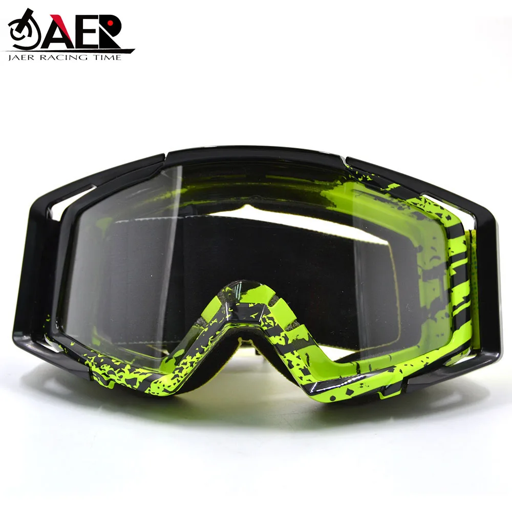 JAER Adult Goggles Motorcycle ATV Eyewear Multicolor Frame Protective Gears Flexible Cross Country helmet goggle Moto Glasses
JAER Adult Goggles Motorcycle ATV Eyewear Multicolor Frame Protective Gears Flexible Cross Country helmet goggle Moto Glasses
