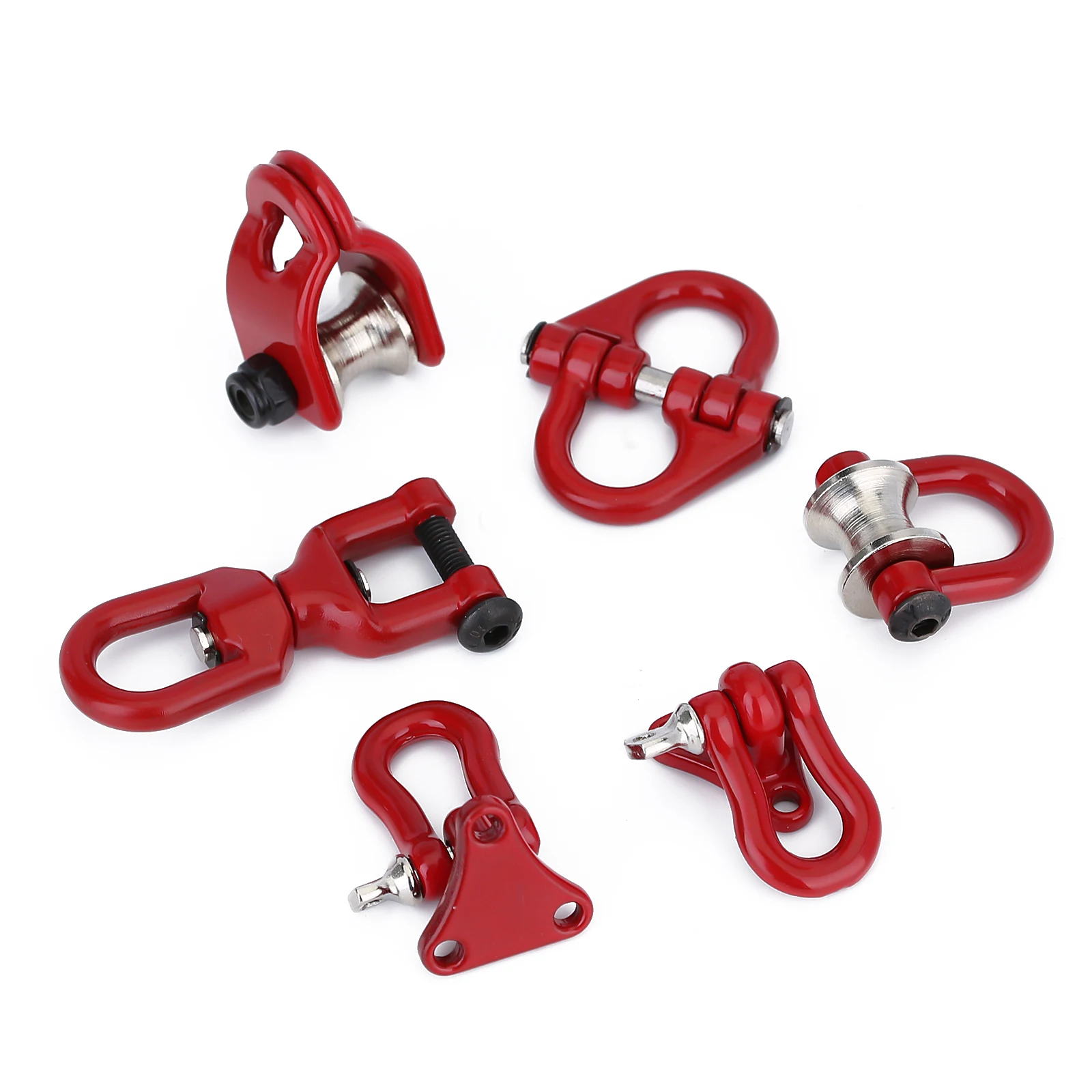 1PCS Metal Tow Hook Pulley for 1/10 RC Crawler Car Accessories Traxxas TRX-4 Axial SCX10 90046 D90 Redcat Upgrade Part
1PCS Metal Tow Hook Pulley for 1/10 RC Crawler Car Accessories Traxxas TRX-4 Axial SCX10 90046 D90 Redcat Upgrade Part