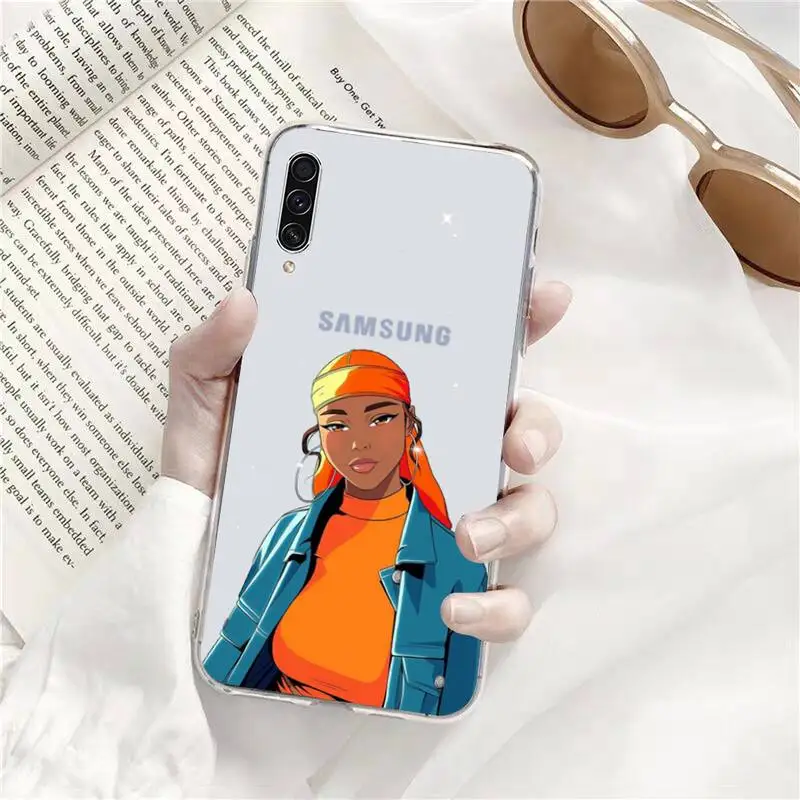 Afro Girls Black Women Art Phone Case Transparent for Samsung A71 S9 10 20 HUAWEI p30 40 honor 10i 8x xiaomi note 8 Pro 10t 11
Afro Girls Black Women Art Phone Case Transparent for Samsung A71 S9 10 20 HUAWEI p30 40 honor 10i 8x xiaomi note 8 Pro 10t 11