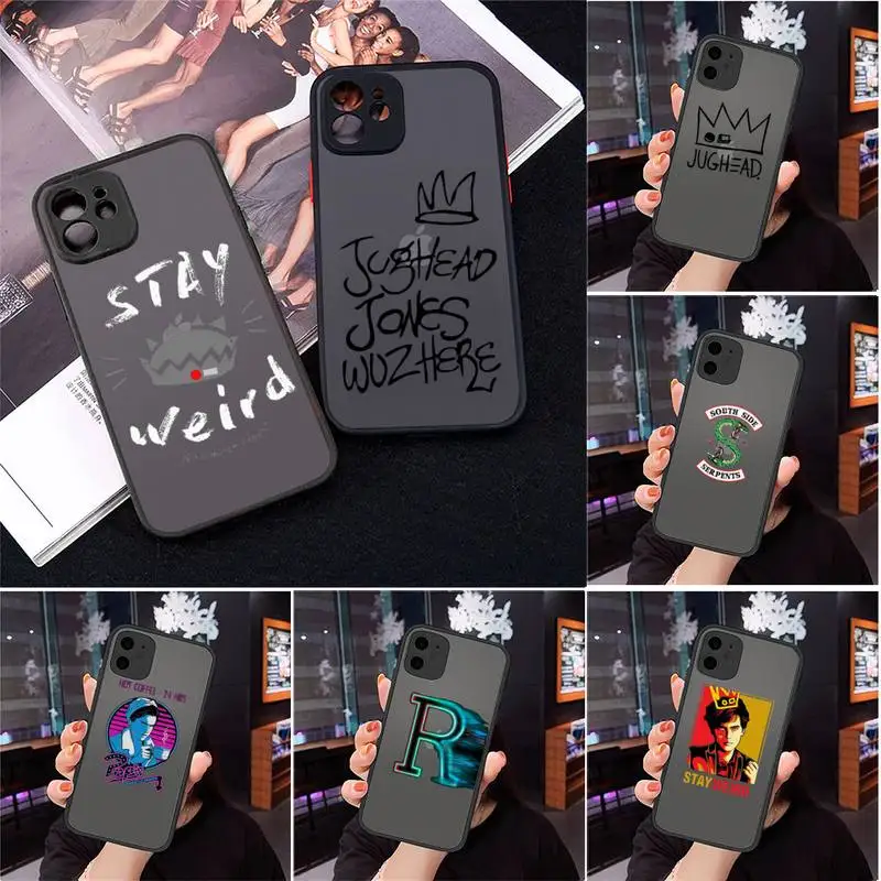 American TV Riverdale Southside Serpent Phone Case Matte Transparent for iPhone 7 8 11 12 s mini pro X XS XR MAX Plus cover
American TV Riverdale Southside Serpent Phone Case Matte Transparent for iPhone 7 8 11 12 s mini pro X XS XR MAX Plus cover