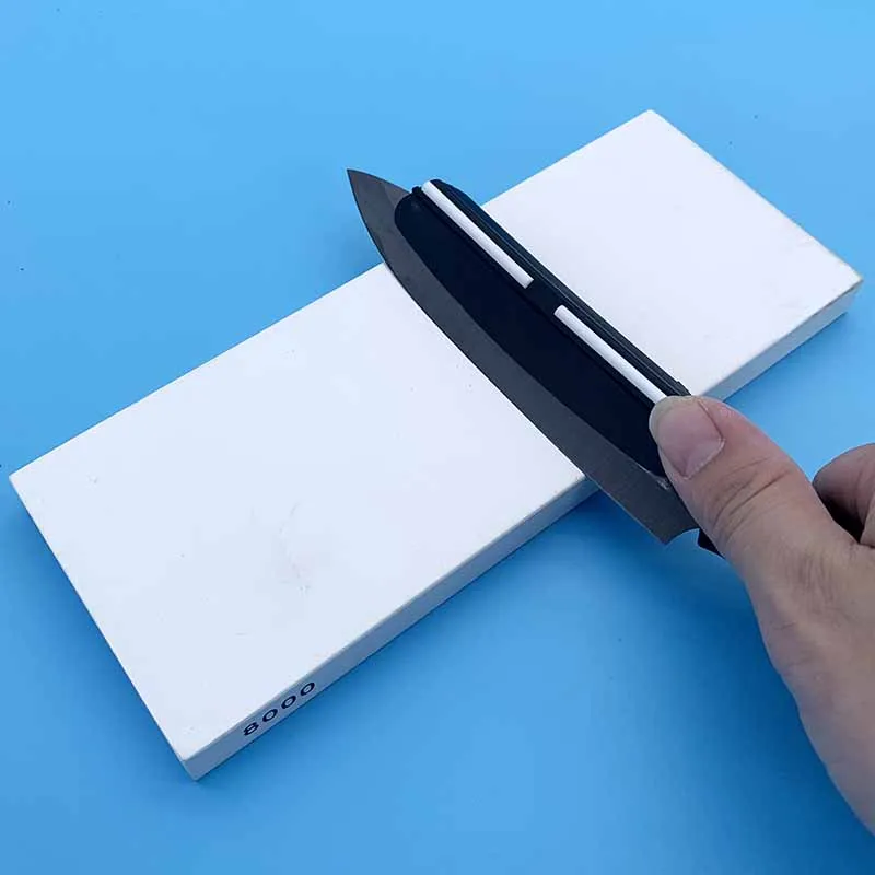 8000# professional knife sharpener sharpening stone grinding Whetstone White corundum Whetstone Kitchen tool sharpening system
8000# professional knife sharpener sharpening stone grinding Whetstone White corundum Whetstone Kitchen tool sharpening system