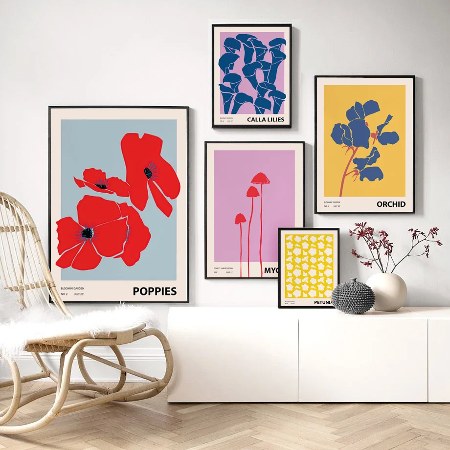 Abstract Flower Poppy Orchid Calla Lily Wall Art Canvas Painting Nordic Posters And Prints Wall Pictures For Living Room Decor
Abstract Flower Poppy Orchid Calla Lily Wall Art Canvas Painting Nordic Posters And Prints Wall Pictures For Living Room Decor