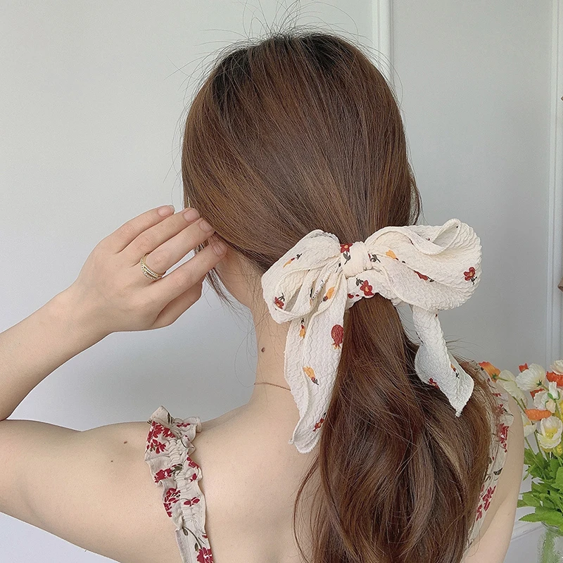 Sweet Cute Folds Flowers Scrunchies Hair Accessories For Women Girl Elastic Hair Ring Hair tie Ponytail Holder Rubber Hair Band
Sweet Cute Folds Flowers Scrunchies Hair Accessories For Women Girl Elastic Hair Ring Hair tie Ponytail Holder Rubber Hair Band
