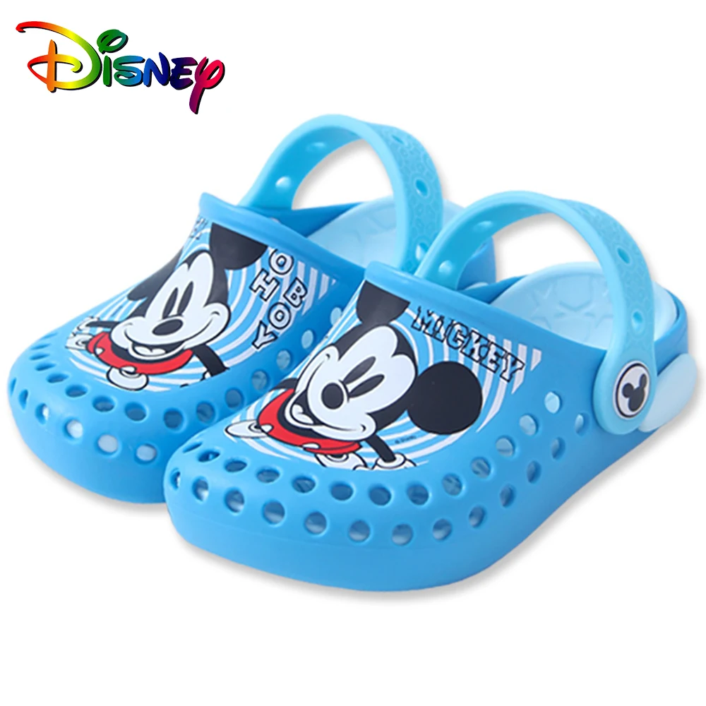 Сандалии Детские с Минни и Микки Маусом, дышащие пляжные шлепанцы с дырками, Легкая летняя обувь на плоской подошве, мультфильм Диснея
Сандалии Детские с Минни и Микки Маусом, дышащие пляжные шлепанцы с дырками, Легкая летняя обувь на плоской подошве, мультфильм Диснея