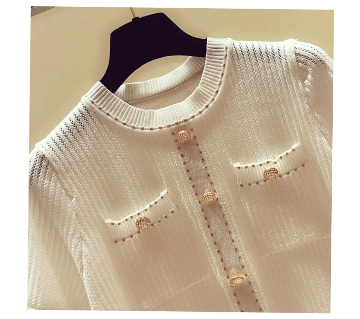 Summer Elegant Tops Women Vintage Thin Knitted T-shirt Korean Style Short Sleeve O-neck Tshirt Tees Shirt Femme 2021
Summer Elegant Tops Women Vintage Thin Knitted T-shirt Korean Style Short Sleeve O-neck Tshirt Tees Shirt Femme 2021