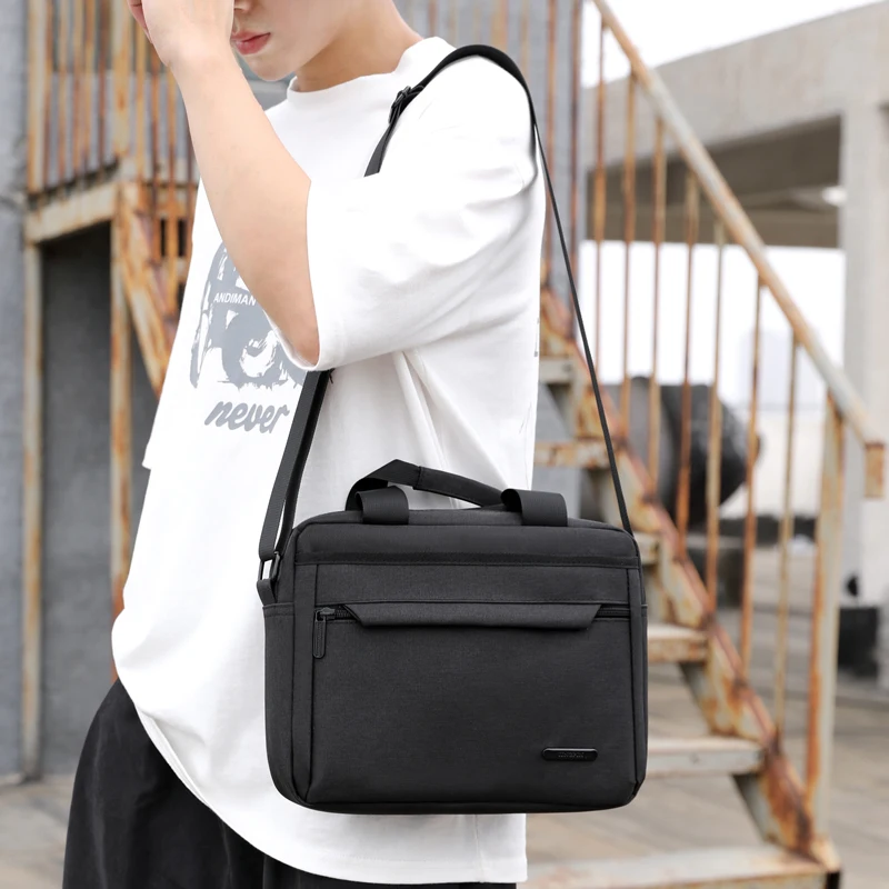Fashion Casual Men Flap Shoulder Bag Bussiness Men Handbag High Quality Waterproof Durable Oxford Men Crossbody Messenger Bag
Fashion Casual Men Flap Shoulder Bag Bussiness Men Handbag High Quality Waterproof Durable Oxford Men Crossbody Messenger Bag