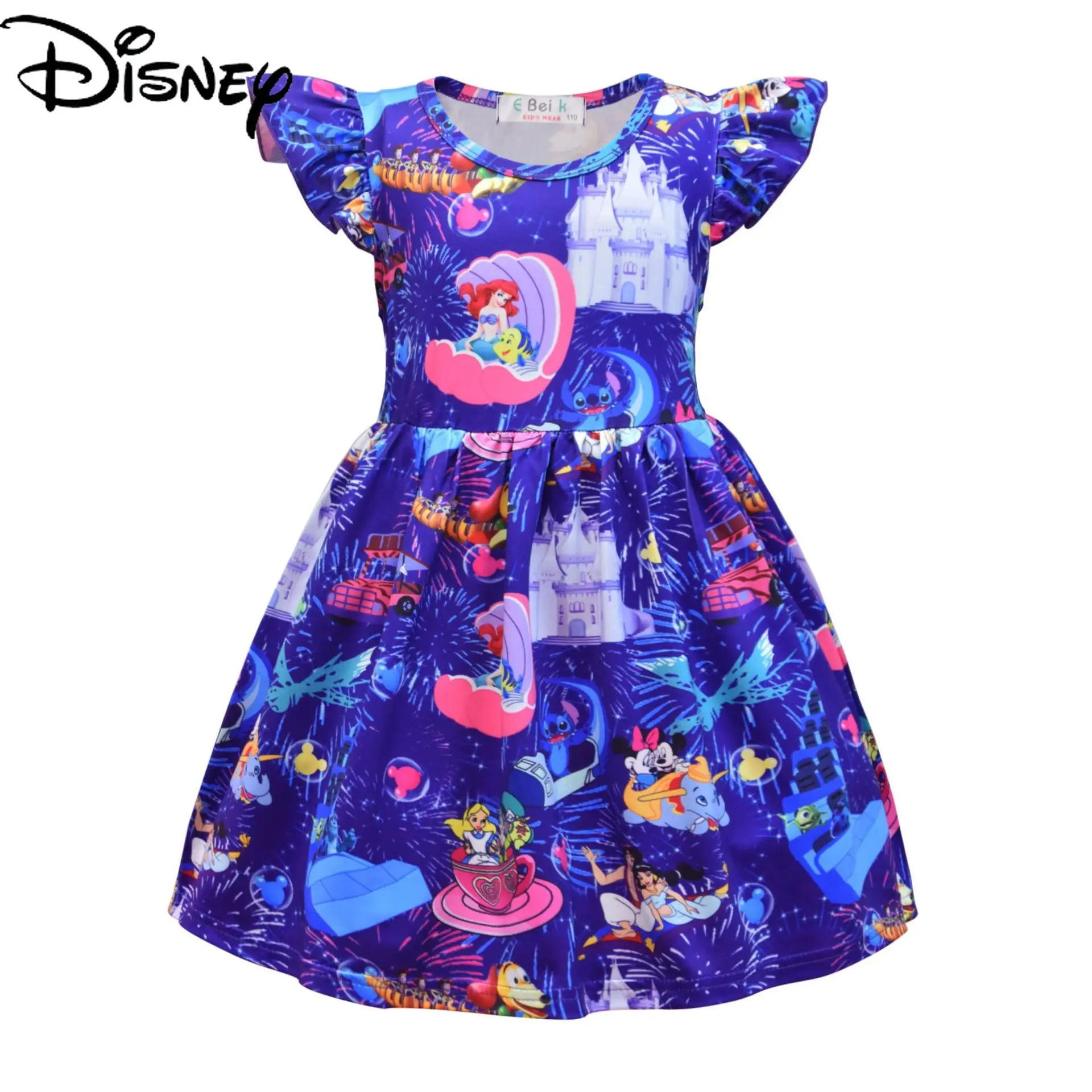 Disney cartoon children dress Toy Story Minnie Mickey Mouse princess dress Flying sleeve girls dress kids clothes
Disney cartoon children dress Toy Story Minnie Mickey Mouse princess dress Flying sleeve girls dress kids clothes