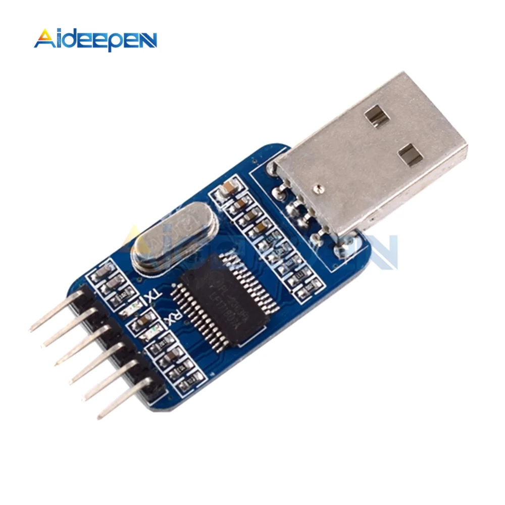 Последовательный модуль PL2303 с USB на TTL, обновление, программатор, скачиваемая плата
Последовательный модуль PL2303 с USB на TTL, обновление, программатор, скачиваемая плата