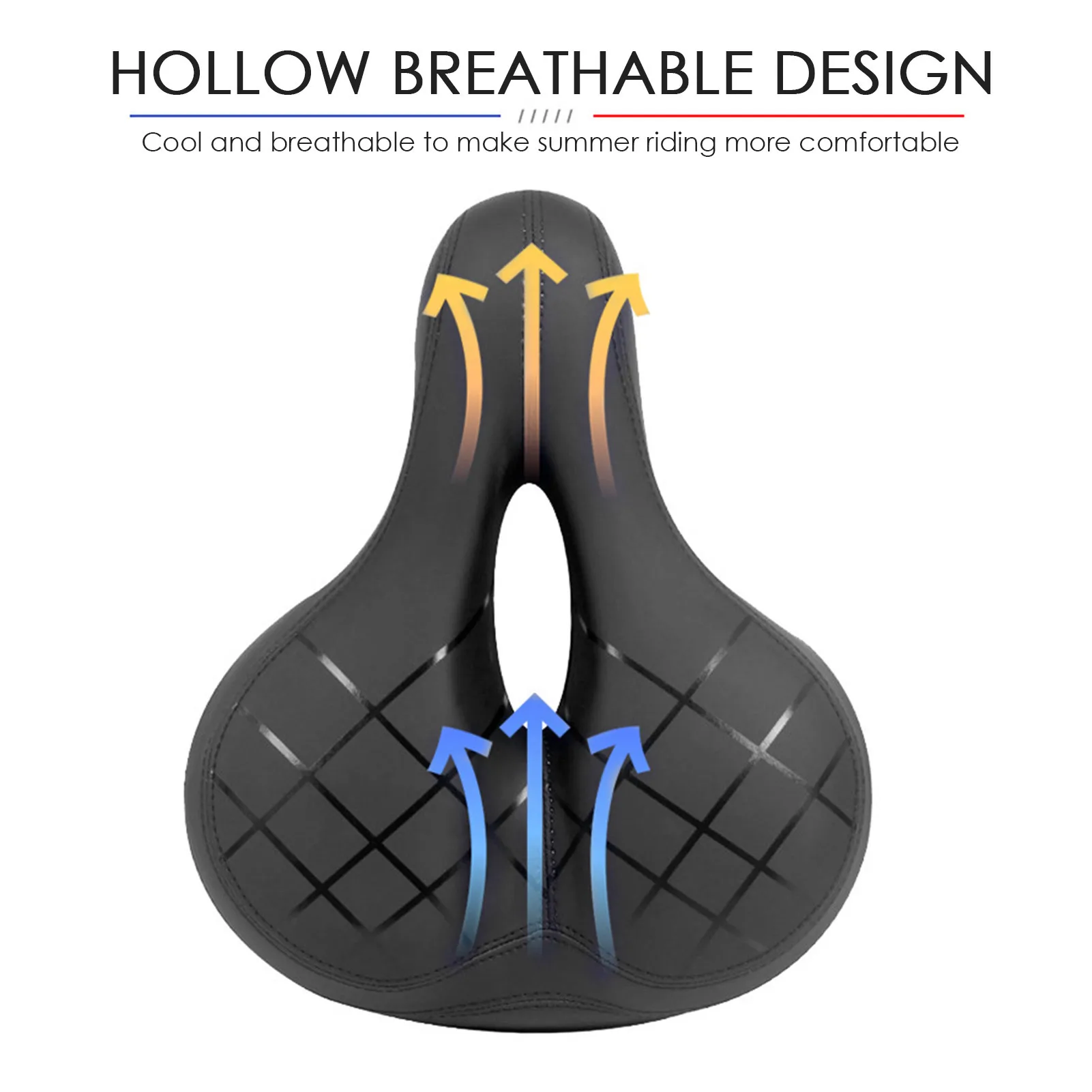 Road Bike Saddle Rainproof PU Surface Seat Comfortable Bicycle Saddle With Double Shock Absorption Mountain Road Bike Seats
Road Bike Saddle Rainproof PU Surface Seat Comfortable Bicycle Saddle With Double Shock Absorption Mountain Road Bike Seats
