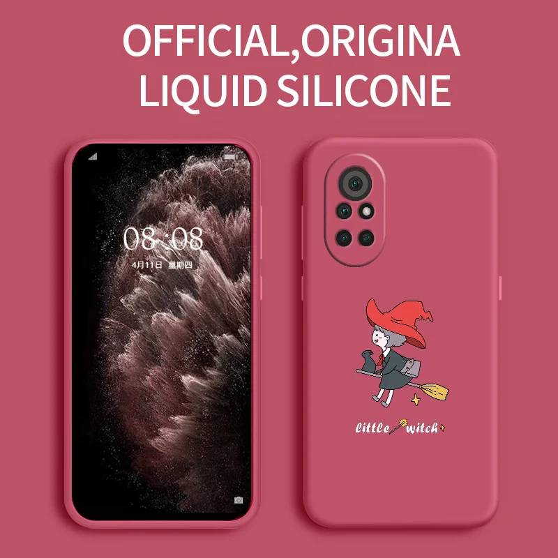 Fashion Cute Witch Pattern Phone Case For Huawei Nova 8 8Pro 8SE 7 7Pro 7SE 6 6se 5 5Pro 5Z 5I 5Ipro 4 4E Liquid Cover
Fashion Cute Witch Pattern Phone Case For Huawei Nova 8 8Pro 8SE 7 7Pro 7SE 6 6se 5 5Pro 5Z 5I 5Ipro 4 4E Liquid Cover