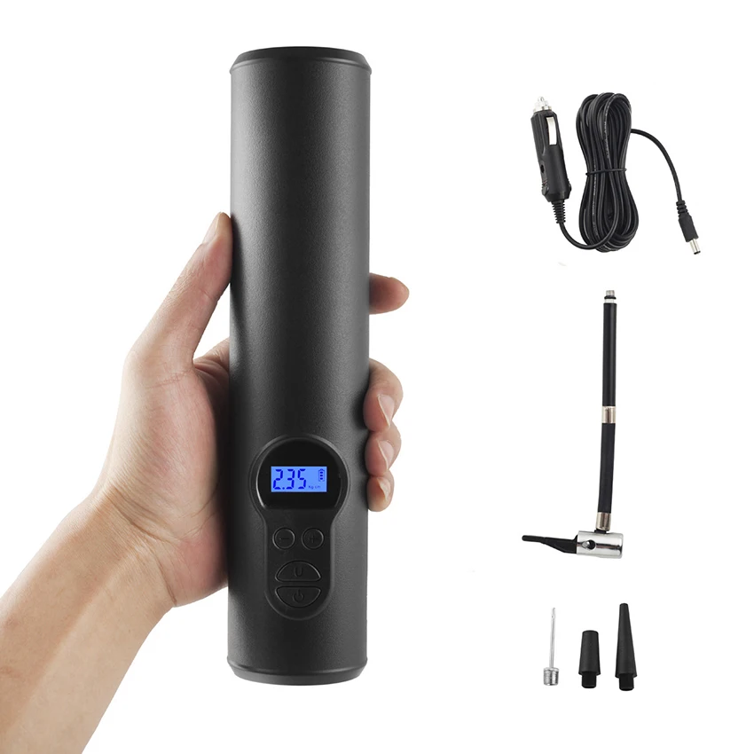 Air Compressor Portable Tire Inflator Rechargeable with Digital Display Pressure Gauge Cordless Electric Air Pump for Car Tires
Air Compressor Portable Tire Inflator Rechargeable with Digital Display Pressure Gauge Cordless Electric Air Pump for Car Tires